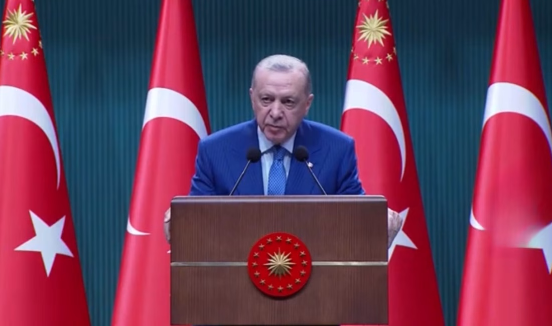 Cumhurbaşkanı Recep Tayyip Erdoğan, Kabine Toplantısı sonrası yaptığı açıklamada Suriye’deki