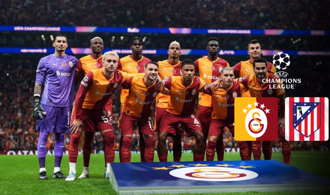 UEFA Şampiyonlar Ligi’nin 7. haftasında Galatasaray, İspanya temsilcisi Atletico Madrid’i