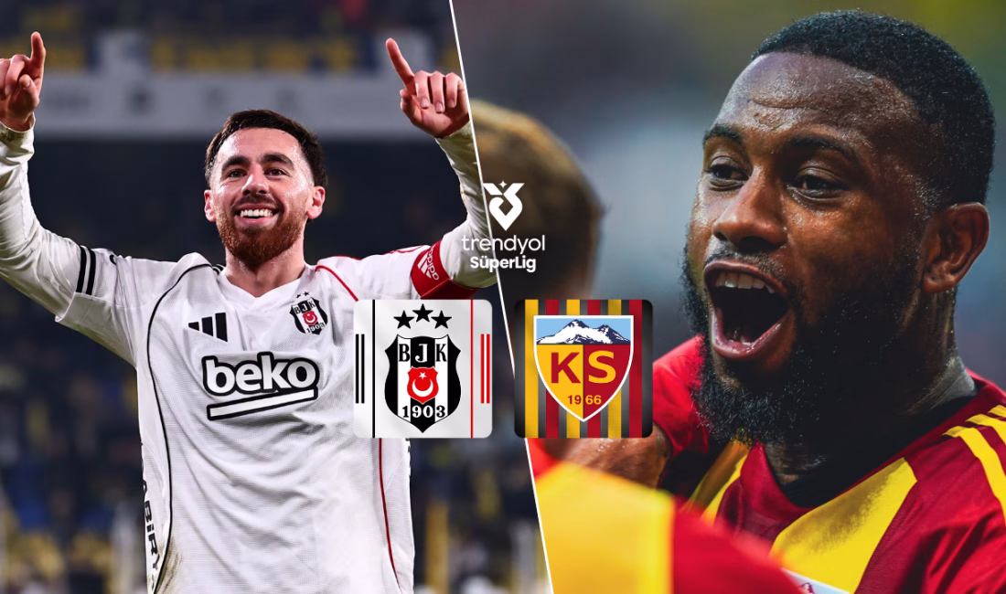 Trendyol Süper Lig’in 18. haftasında Beşiktaş, sahasında Zecorner Kayserispor’u konuk