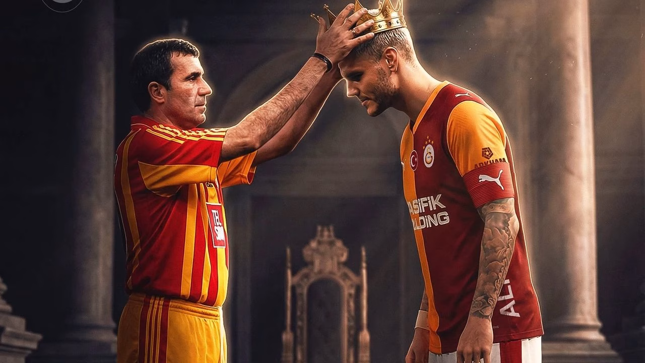 Arjantinli futbolcu Mauro Icardi, attığı 73. golle Galatasaray’ın en golcü