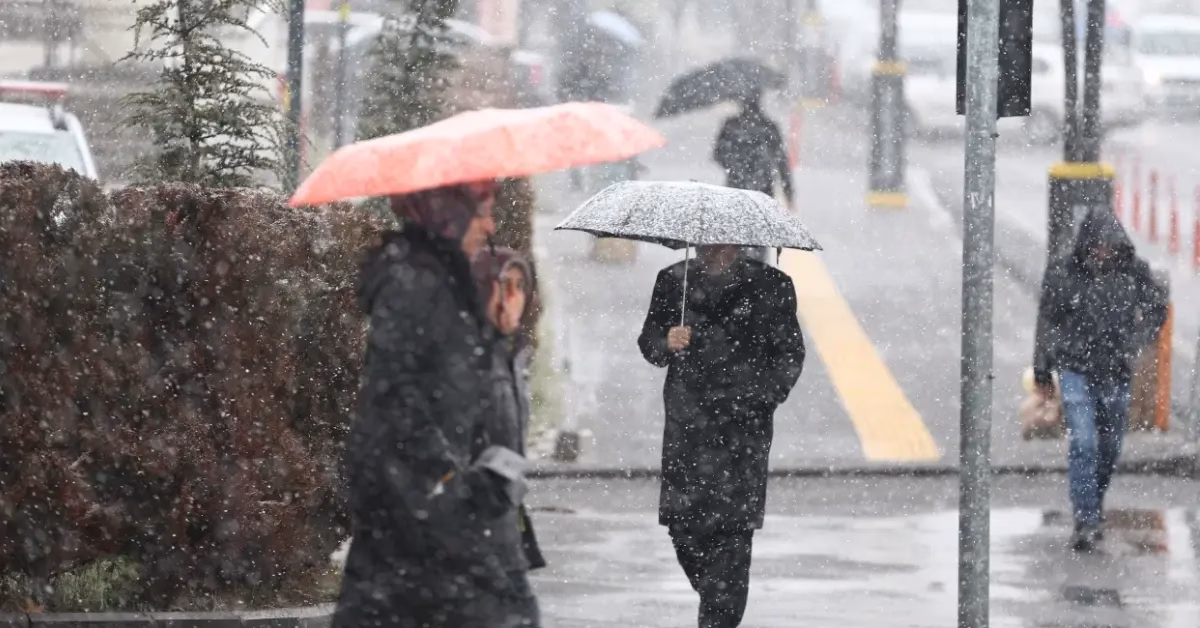 ANKARA-BHA Meteoroloji verilerine göre yeni haftada birçok bölgede sağanak ve