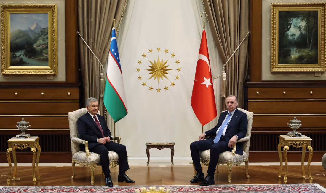 Cumhurbaşkanı Recep Tayyip Erdoğan ve Özbekistan Cumhurbaşkanı Şevket Mirziyoyev’in huzurunda,