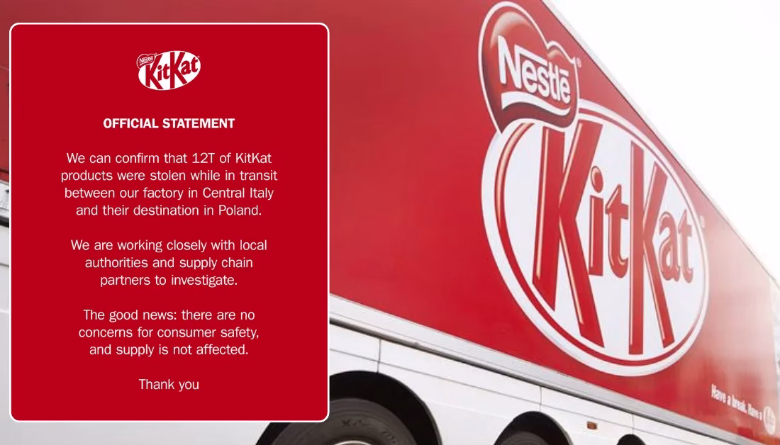 12 ton çikolatalı gofret kayıp: Dev sevkiyat çalındı ANKARA-BHA Şirket, sevkiyatı taşıyan araç ve yükün henüz bulunamadığını duyurdu.
