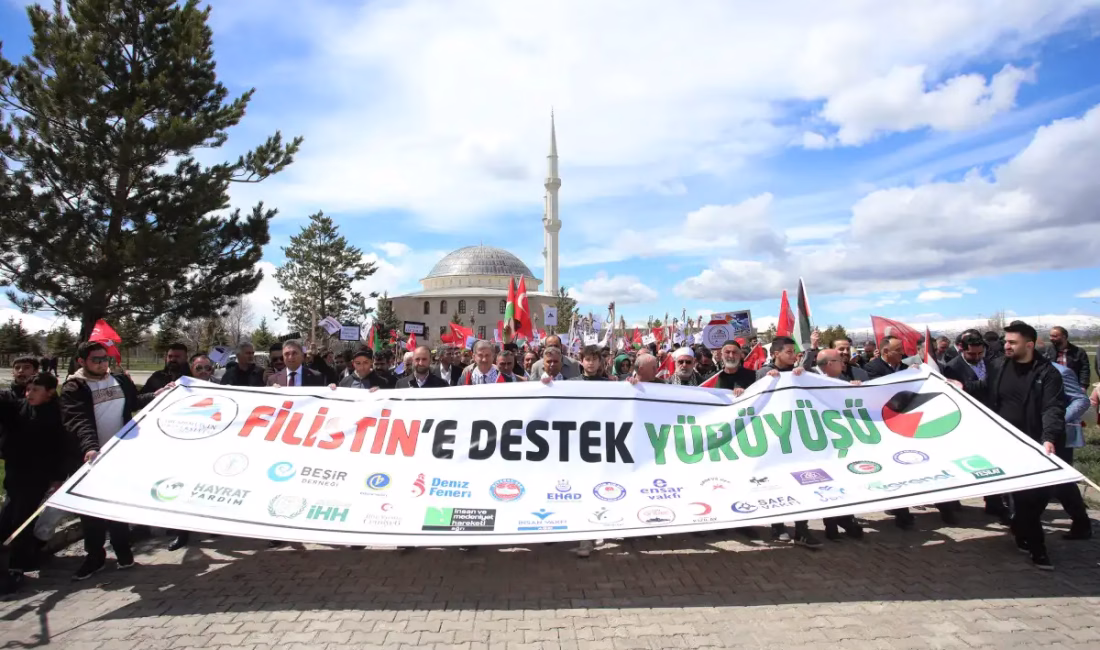 7’den 70’e Tek Ses: Özgür Filistin Yürüyüşü Servet ARSLAN/AĞRI-BHA
Ağrı İbrahim Çeçen Üniversitesi (AİÇÜ) öncülüğünde, Eğitime Destek