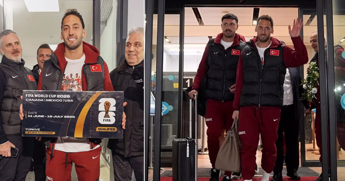 İSTANBUL-BHA Ay-yıldızlı ekip, İstanbul Havalimanı’nda futbolseverlerin yoğun ilgisi ve coşkulu