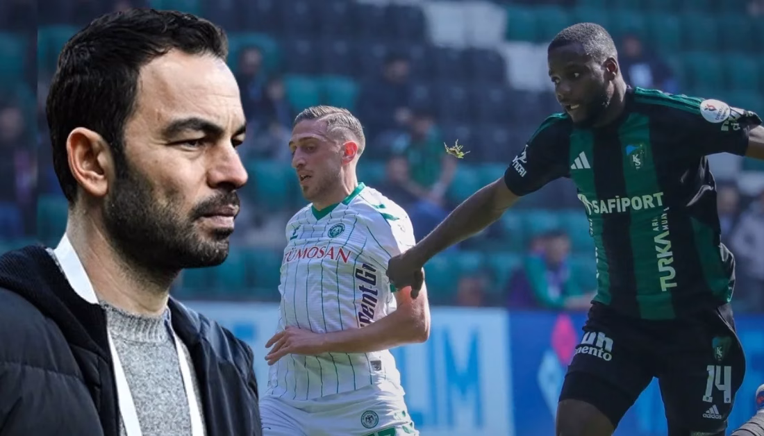 KOCAELİ-BHA Mücadelenin uzatma anlarında verilen penaltı sonrası Kocaelispor Teknik Direktörü