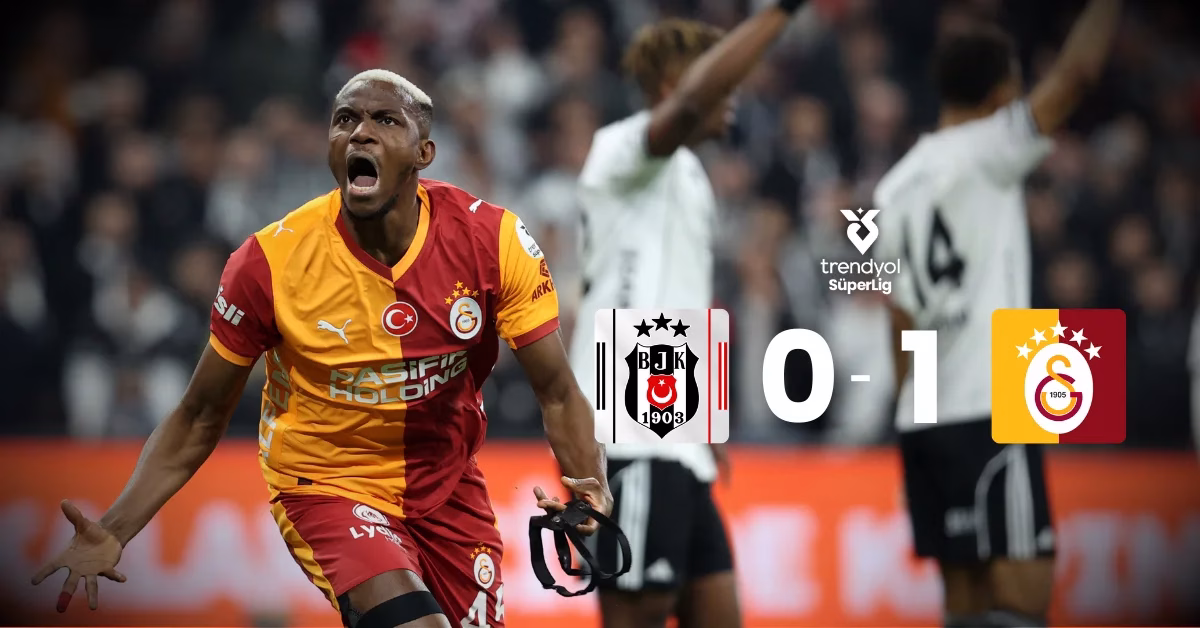 İSTANBUL-BHA Tüpraş Stadı’nda oynanan derbide sarı-kırmızılı ekibe galibiyeti getiren golü