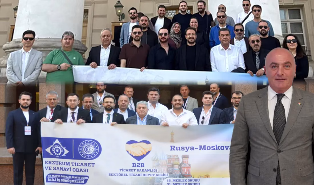 ETSO Rusya Ticaret Heyeti Moskova temaslarını tamamladı ERZURUM – BHA Ticaret Bakanlığı ortaklığıyla yürütülen UR-GE projeleri kapsamındaki