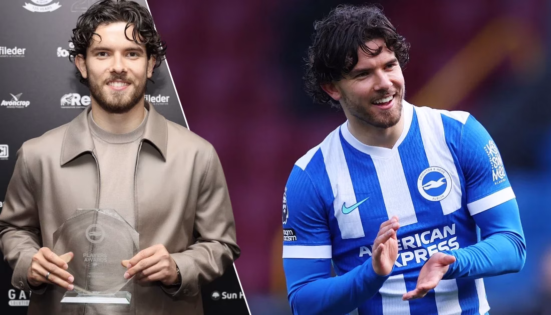 Ferdi Kadıoğlu, Brighton’da sezonun oyuncusu seçildi ANKARA-BHA Amex Stadı’nda düzenlenen sezon sonu ödül töreninde erkek futbol