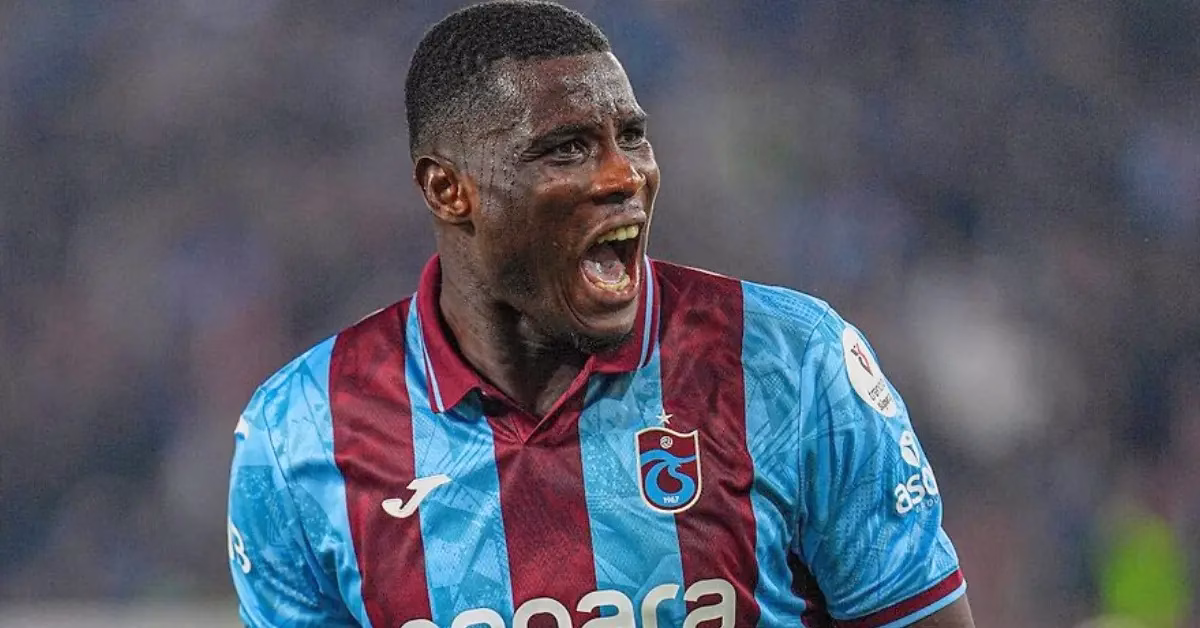 TRABZON-BHA Nijeryalı santrfor, sezonu zirvede tamamlaması halinde bordo-mavili kulübün Süper