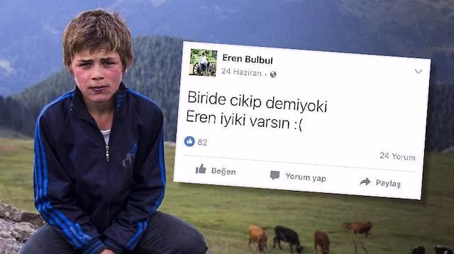 TRABZON – BHA Eren Bülbül’ün sosyal medya hesabından yaptığı ve