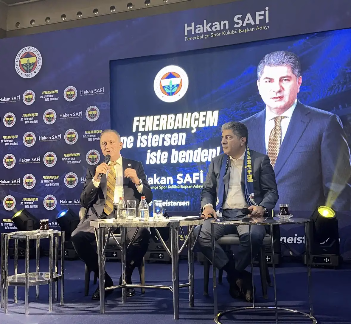 İSTANBUL – BHA  Fenerbahçe Başkan Adayı Hakan Safi, İstanbul’da Wyndham