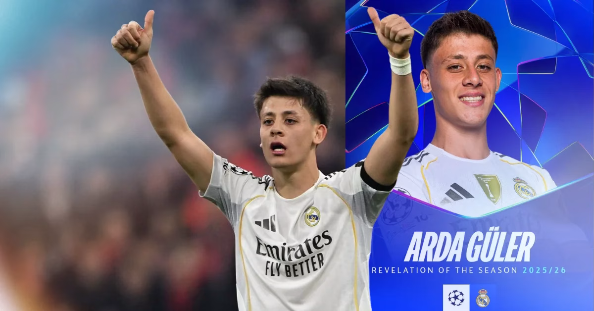ANKARA-BHA Real Madrid forması giyen genç yıldız, UEFA tarafından “Sezonun