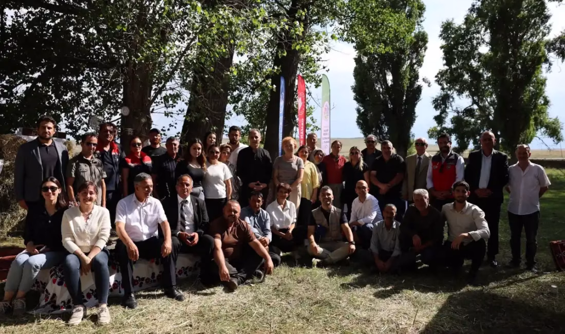 Kars’ın Dikme Köyü’nde düzenlenen etkinlikte, mera ekosistemlerinin korunması ve restorasyonu,