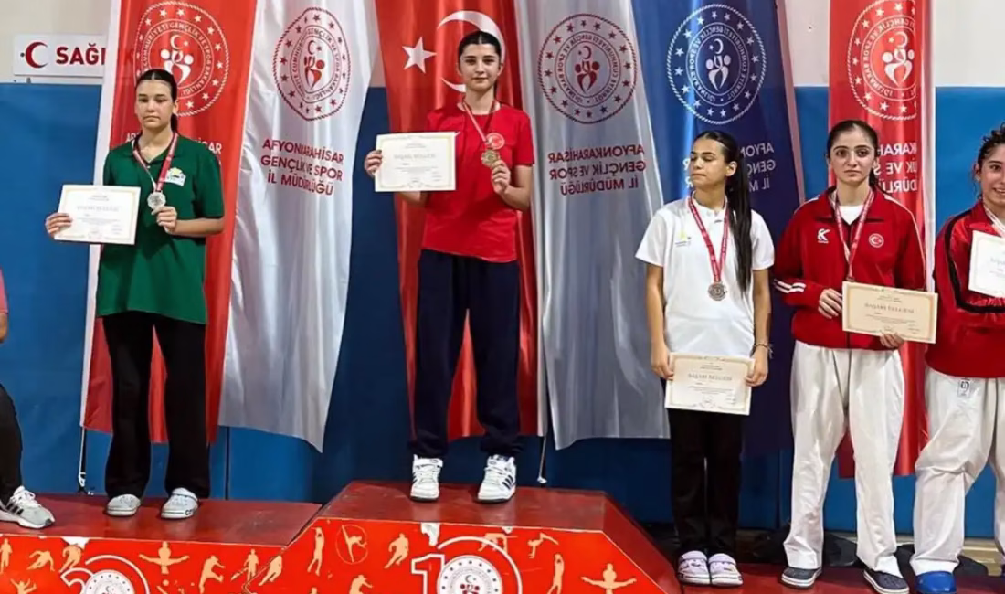 Kars’tan Anadolu Yıldızları Türkiye Şampiyonası’nda altın madalya KARS – BHA 2012 doğumlu sporcu Medine Kuyumcu, +54 kilogram