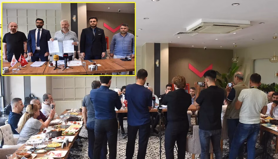 Petrol City AVM ortaklarından iş insanı Hüseyin Yıldırım ve bazı