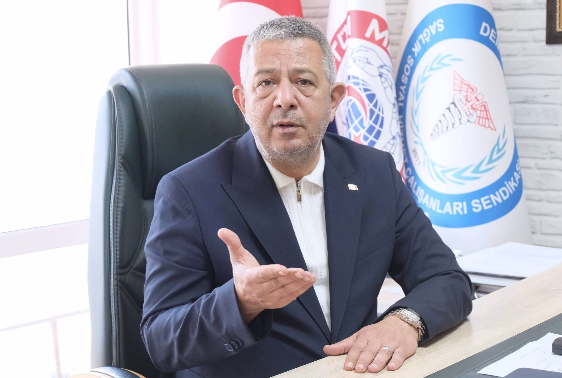 Demokratik Sağlık Sen Genel Başkanı Togan Demircan, Sağlık Bakanlığı’nda ‘liyakat’