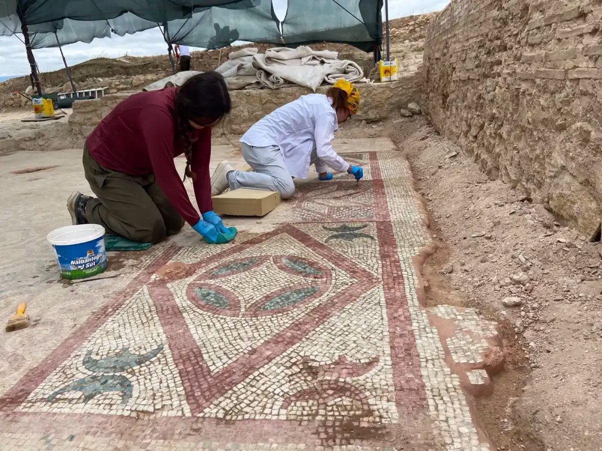 Kastamonu’nun Taşköprü ilçesinde bulunan Pompeiopolis Antik Kenti’nde yürütülen kazılarda Roma