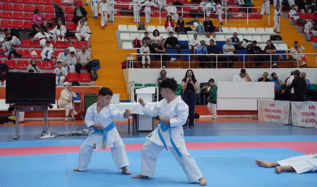 Kars’ta Karste heyecanı! Türkiye Yıldızlar Ligi 2. Etap müsabakaları başladı KARS – BHA Kars Merkez, karate branşında önemli bir organizasyona