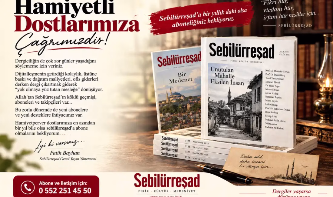 Mehmet Âkif Ersoy’un mirası tek çatı altında toplanıyor Sebilürreşad Kültür ve Sanat Merkezi, Mehmet Âkif Ersoy’un hayatı, eserleri