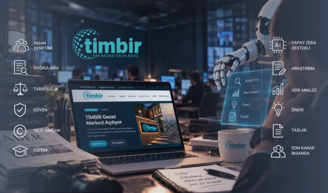 ANKARA – BHA Türk İnternet Medya Birliği (TİMBİR), yapay zekânın