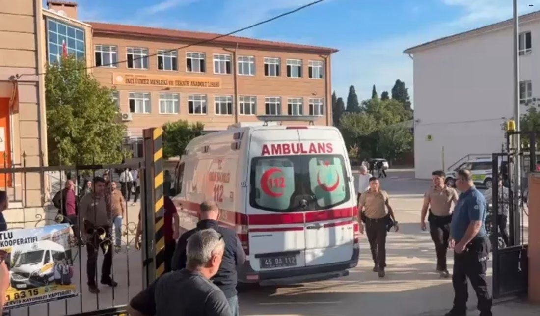MANİSA – BHA Manisa Valiliği, saat 07.59’da liseye yakın bir