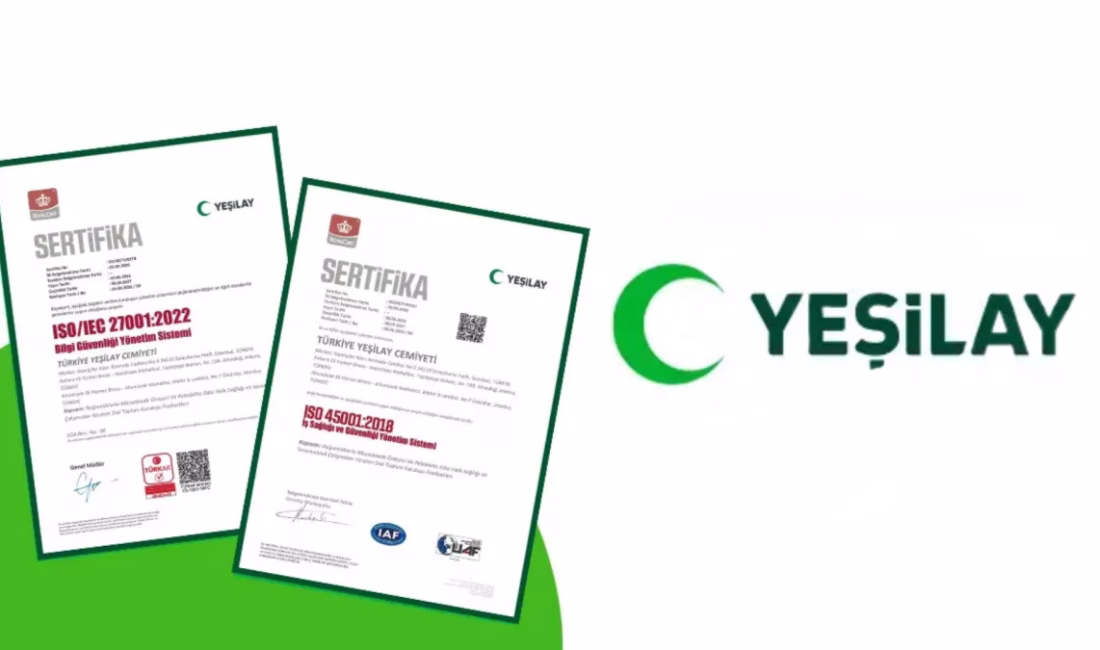 Yeşilay, Entegre Yönetim Sistemi belgelendirme sürecini tamamladı ANKARA – BHA Yeşilay, bünyesinde ISO 9001 Kalite, ISO 14001