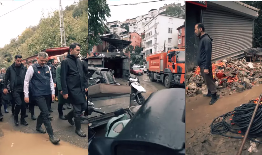 İSTANBUL – BHA İstanbul’da etkili olan şiddetli yağışların ardından selin