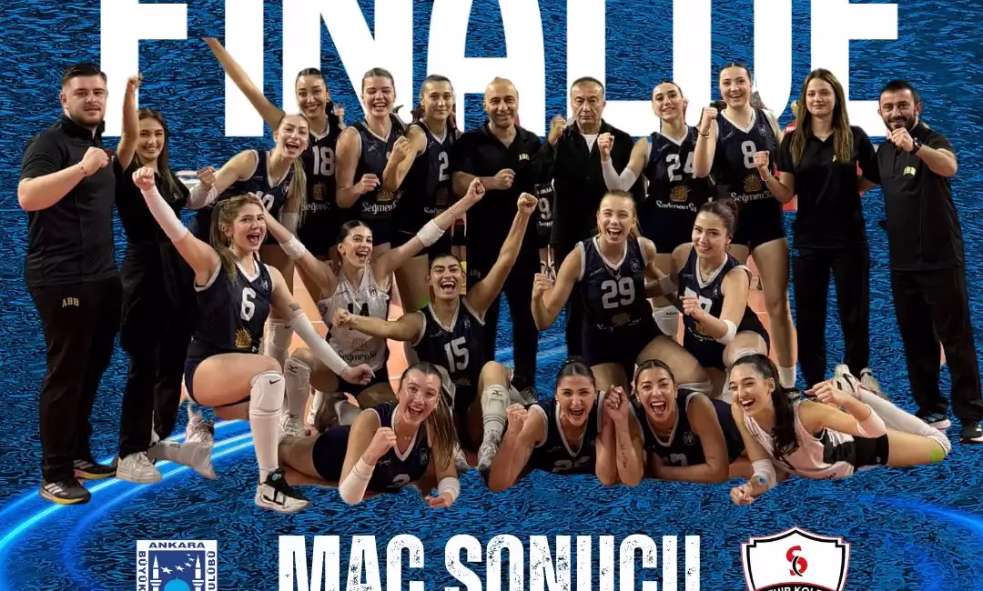 Ankara Büyükşehir Belediyesi Kadın Voleybol Takımı finale yükseldi ANKARA – BHA Playoff çeyrek final aşamasını geçen Ankara temsilcisi,