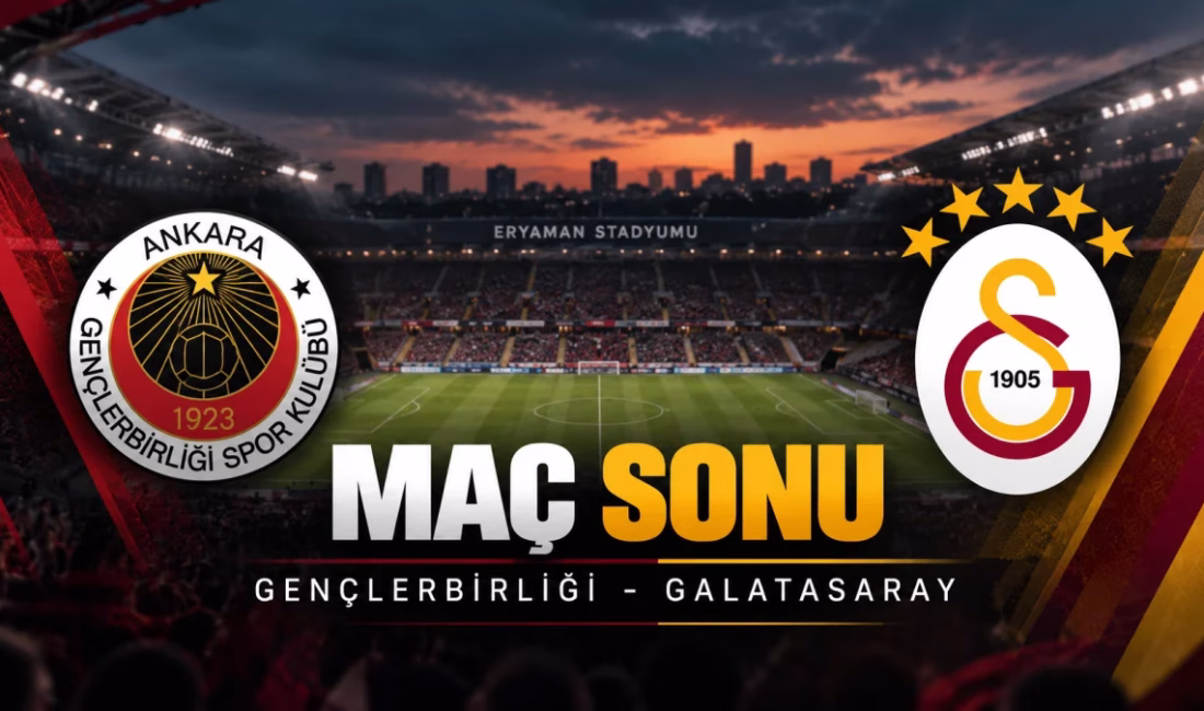Deniz Gül 88. dakikada attı ANKARA – BHA Trendyol Süper Lig’de Gençlerbirliği ile Galatasaray arasında