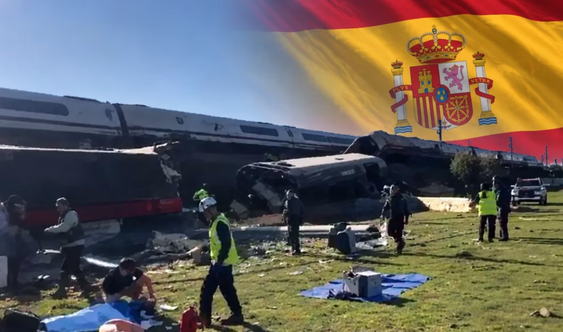 İspanya’da Madrid-Endülüs seferini yapan iki yüksek hızlı trenin çarpışması sonucu