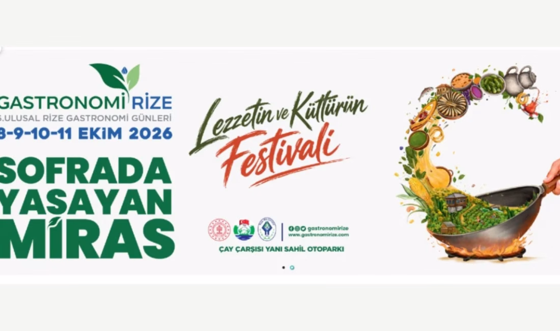 RİZE – BHA  Dört gün, tek bir hikâye, Rize, gastronomiyi