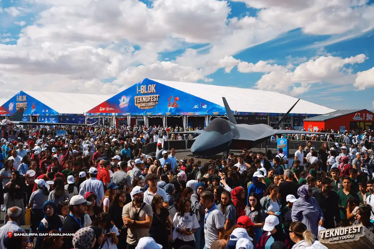 ŞANLIURFA – BHA TEKNOFEST Güneydoğu’da ikinci gün etkinlikleri başladı. Sanayi